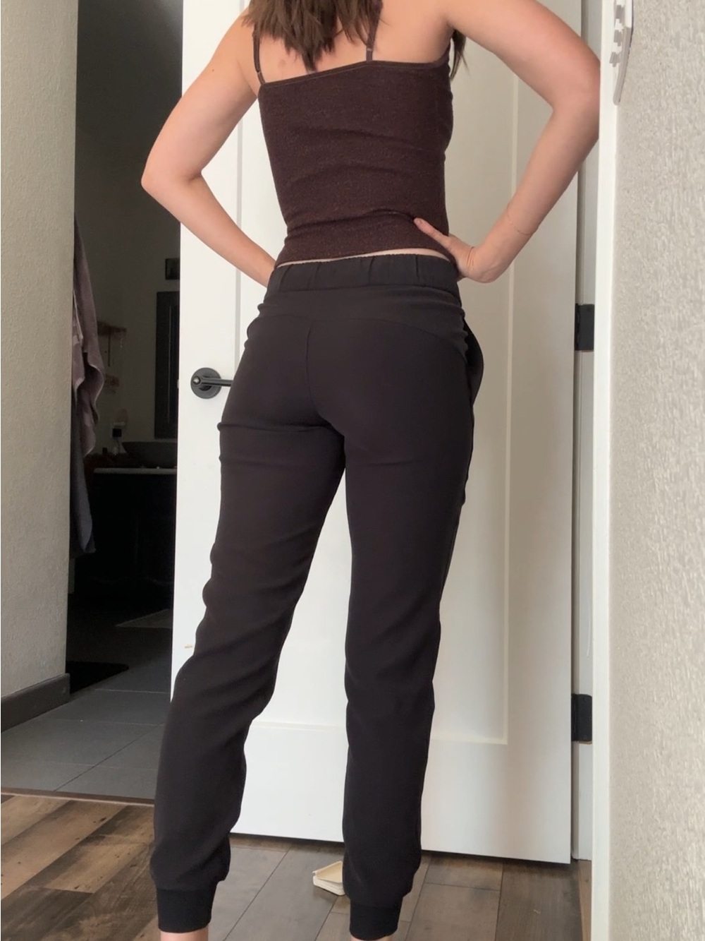 lululemon athletica Black Tapered Jogger Pants - Picture 2 of 4